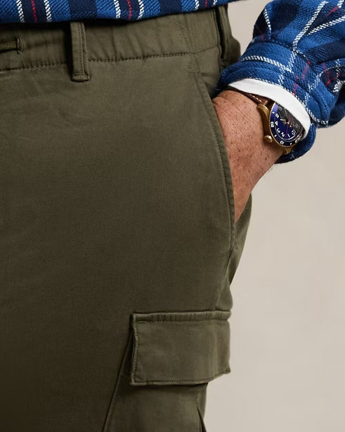 Ralph Lauren Stretch Slim Fit Knitlike Cargo Pant