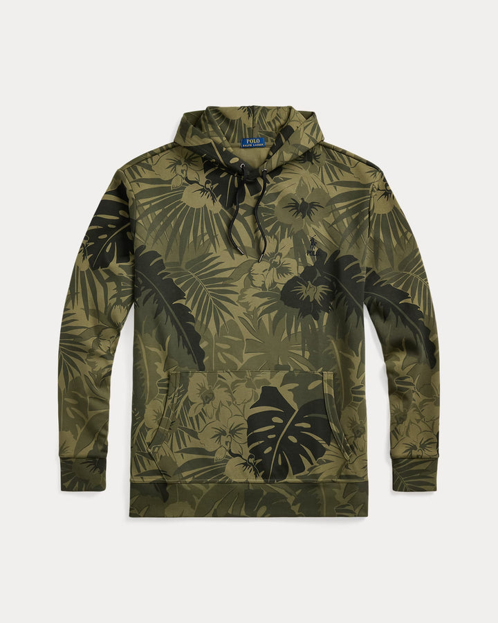 Ralph Lauren Palm-Camo Double-Knit Hoodie