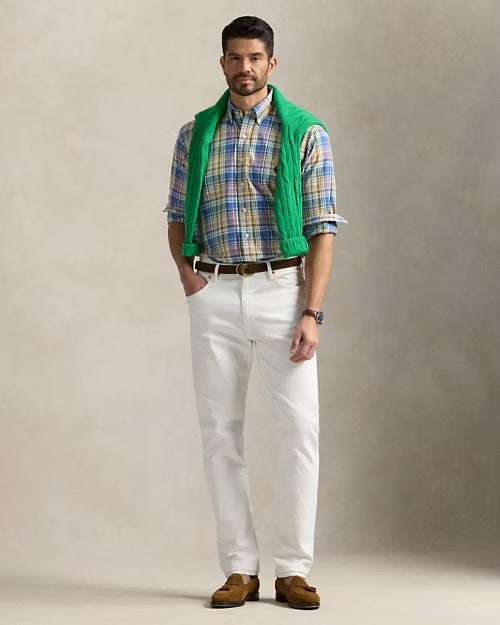 Ralph Lauren Plaid Performance Oxford Shirt