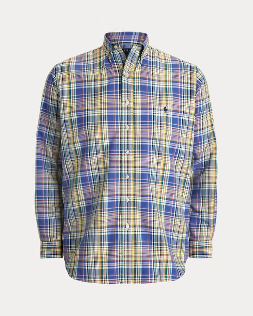 Ralph Lauren Plaid Performance Oxford Shirt