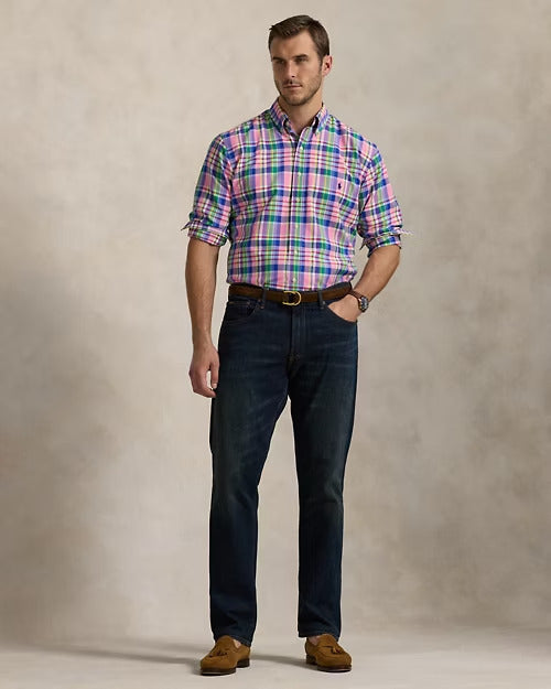 Ralph Lauren Plaid Performance Oxford Shirt