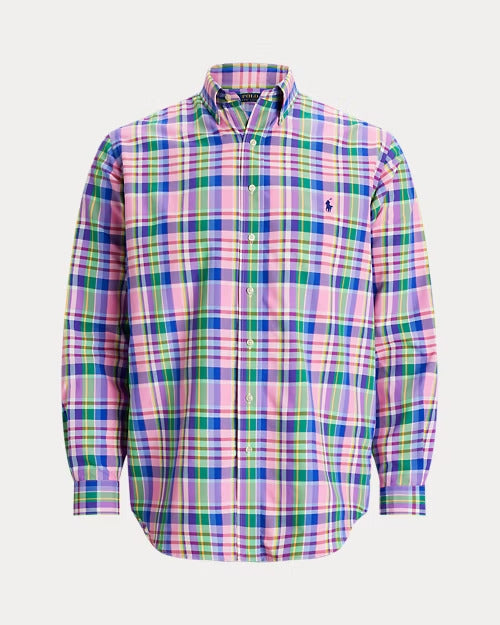 Ralph Lauren Plaid Performance Oxford Shirt
