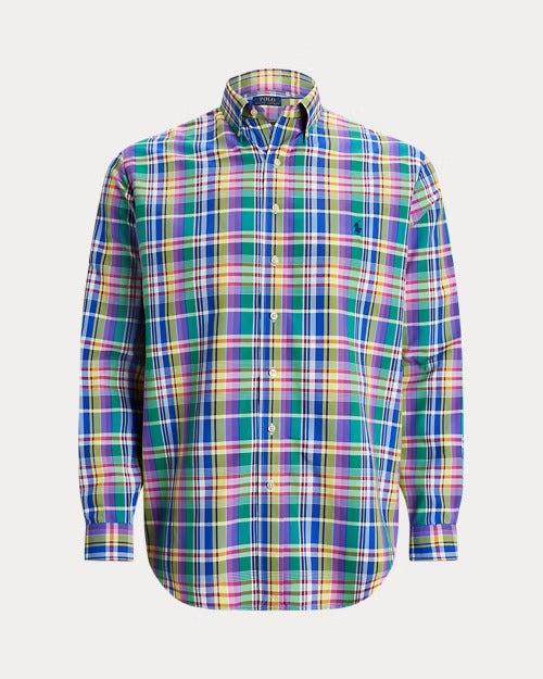 Ralph Lauren Plaid Performance Oxford Shirt
