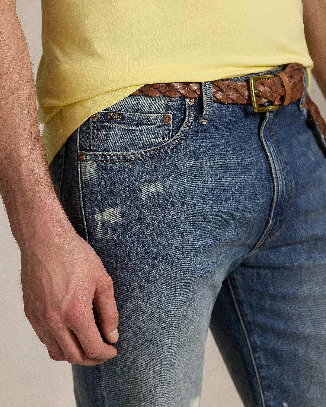 Ralph Lauren Hampton Relaxed Straight Denim Short