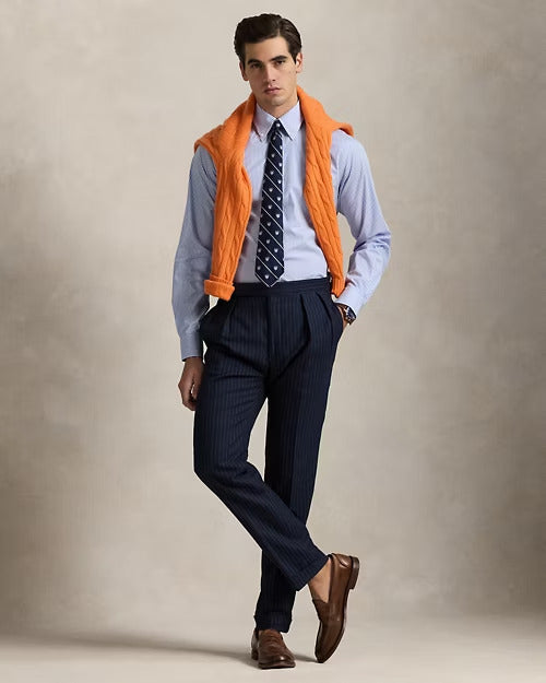 Ralph Lauren Custom Fit Striped Poplin Shirt