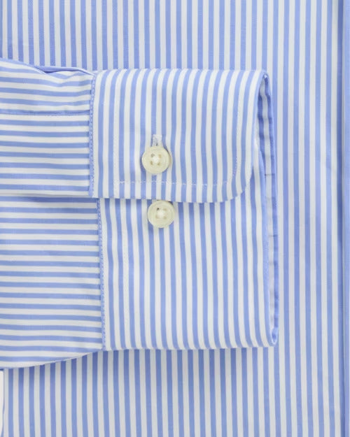 Ralph Lauren Custom Fit Striped Poplin Shirt