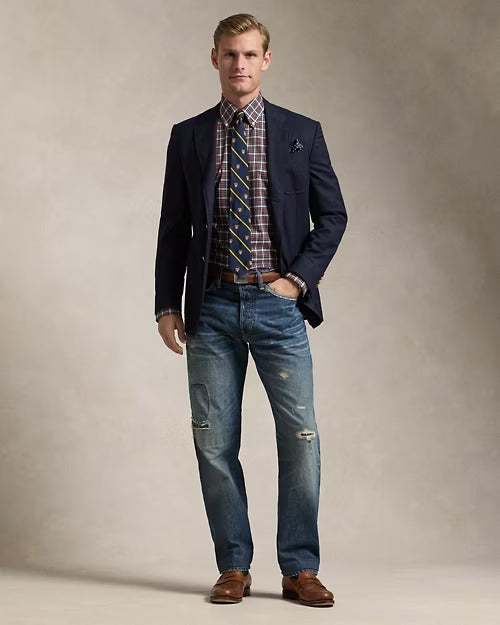 Ralph Lauren Classic Fit Plaid Poplin Shirt