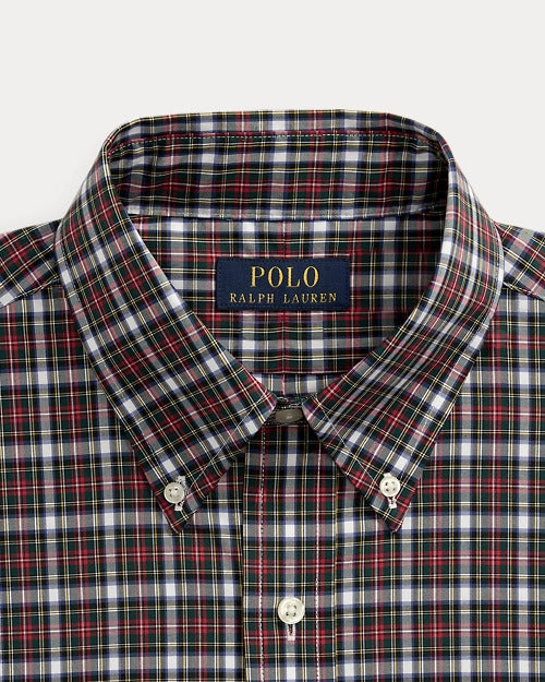 Ralph Lauren Classic Fit Plaid Poplin Shirt