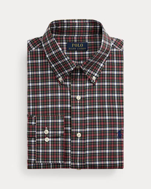 Ralph Lauren Classic Fit Plaid Poplin Shirt