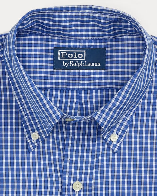 Ralph Lauren Classic Fit Plaid Poplin Shirt