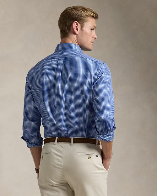 Ralph Lauren Classic Fit Plaid Poplin Shirt