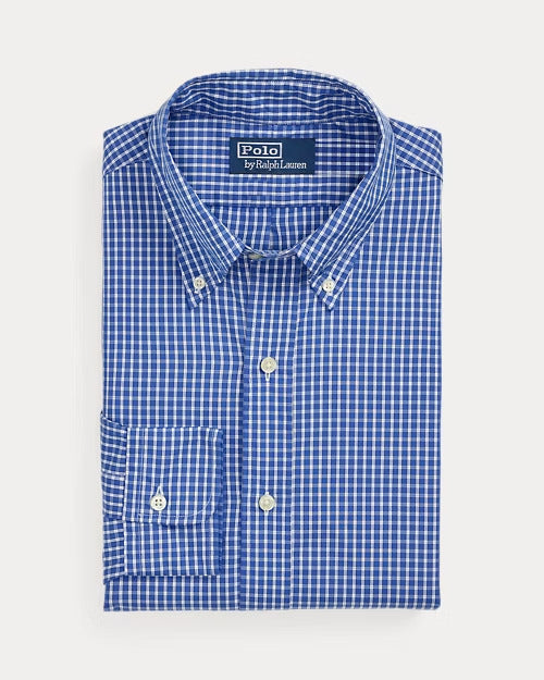 Ralph Lauren Classic Fit Plaid Poplin Shirt