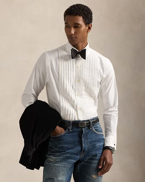 Ralph Lauren  Classic Fit Oxford Tuxedo Shirt