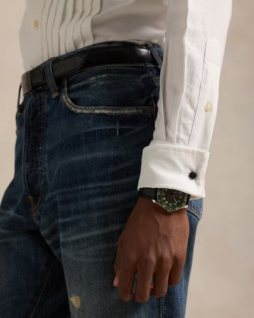 Ralph Lauren  Classic Fit Oxford Tuxedo Shirt