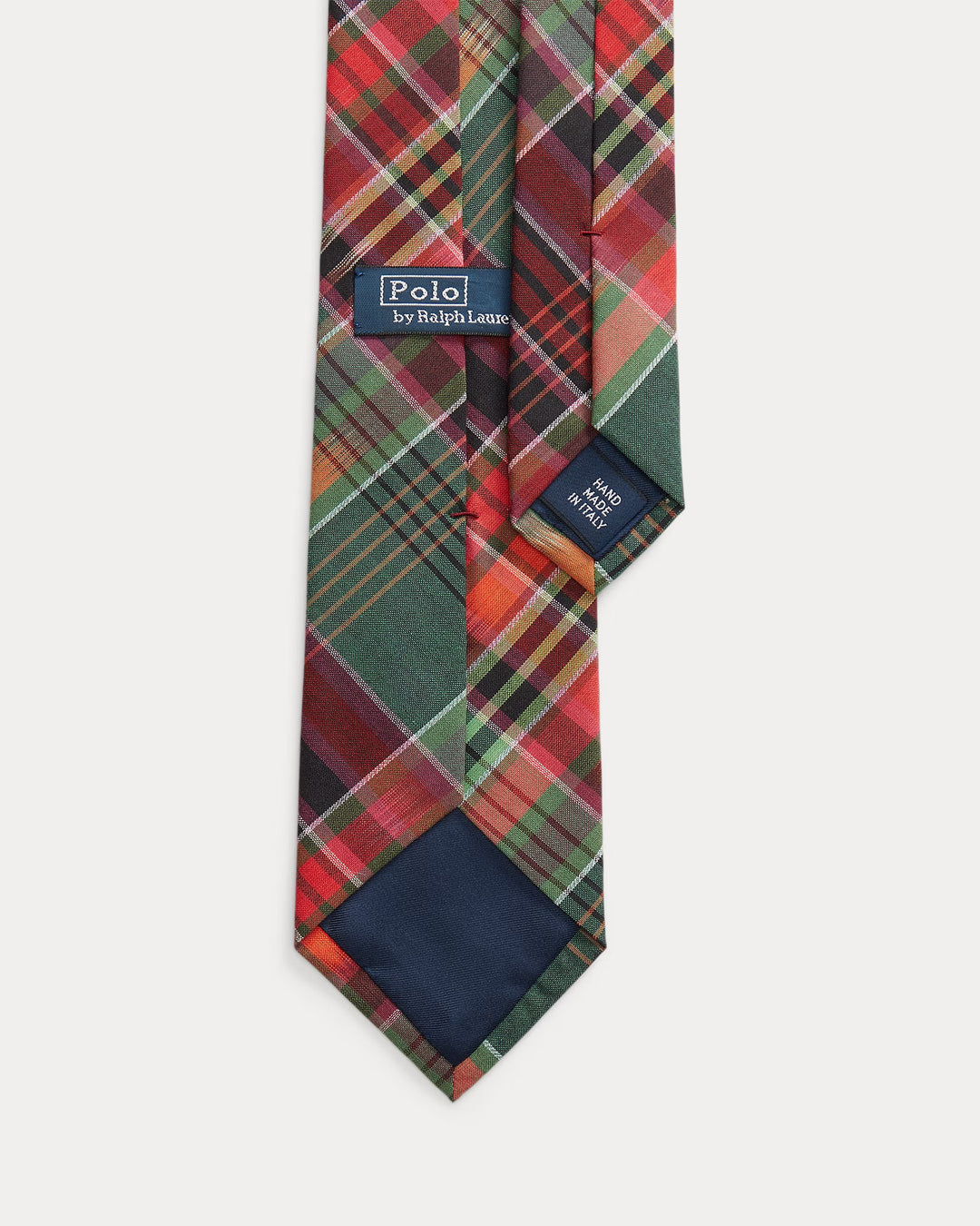 Ralph Lauren Plaid Cotton Tie
