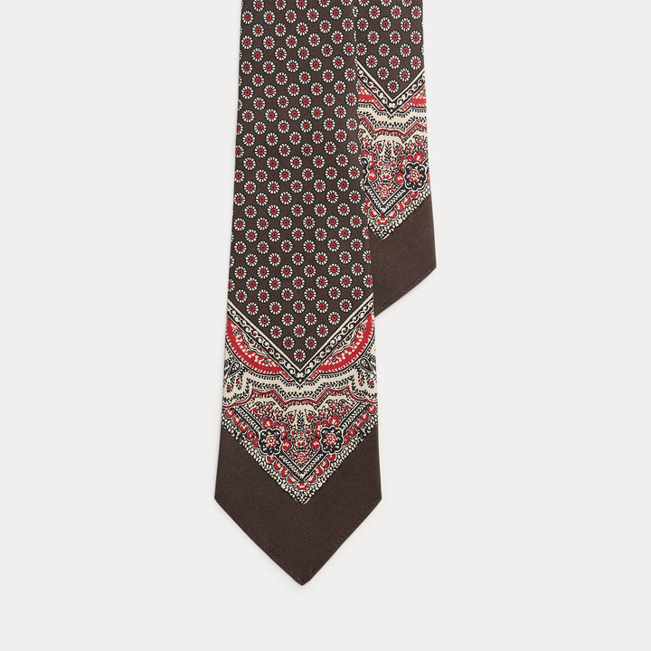 Ralph Lauren Vintage-Inspired Silk Foulard Tie