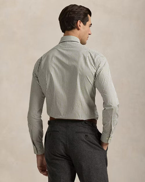 Ralph Lauren Custom Fit Tattersall Poplin Shirt