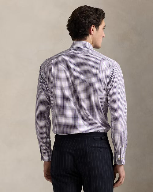 Ralph Lauren Custom Fit Tattersall Poplin Shirt