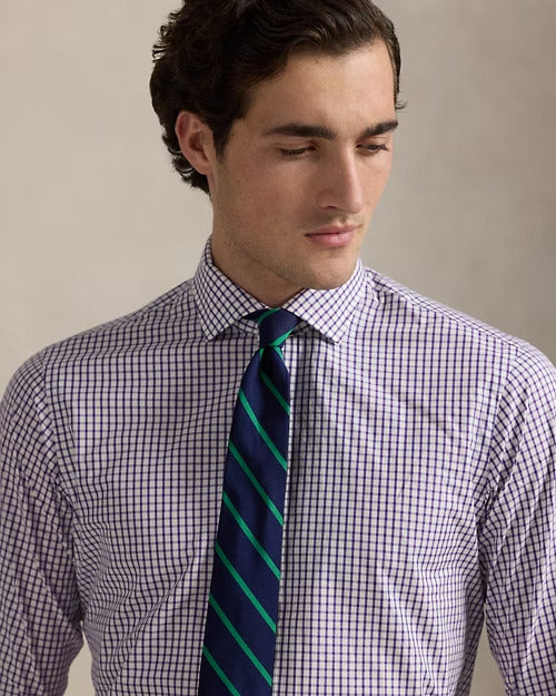 Ralph Lauren Custom Fit Tattersall Poplin Shirt