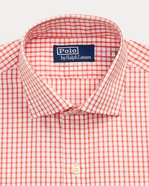 Ralph Lauren Custom Fit Tattersall Poplin Shirt
