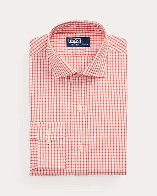 Ralph Lauren Custom Fit Tattersall Poplin Shirt