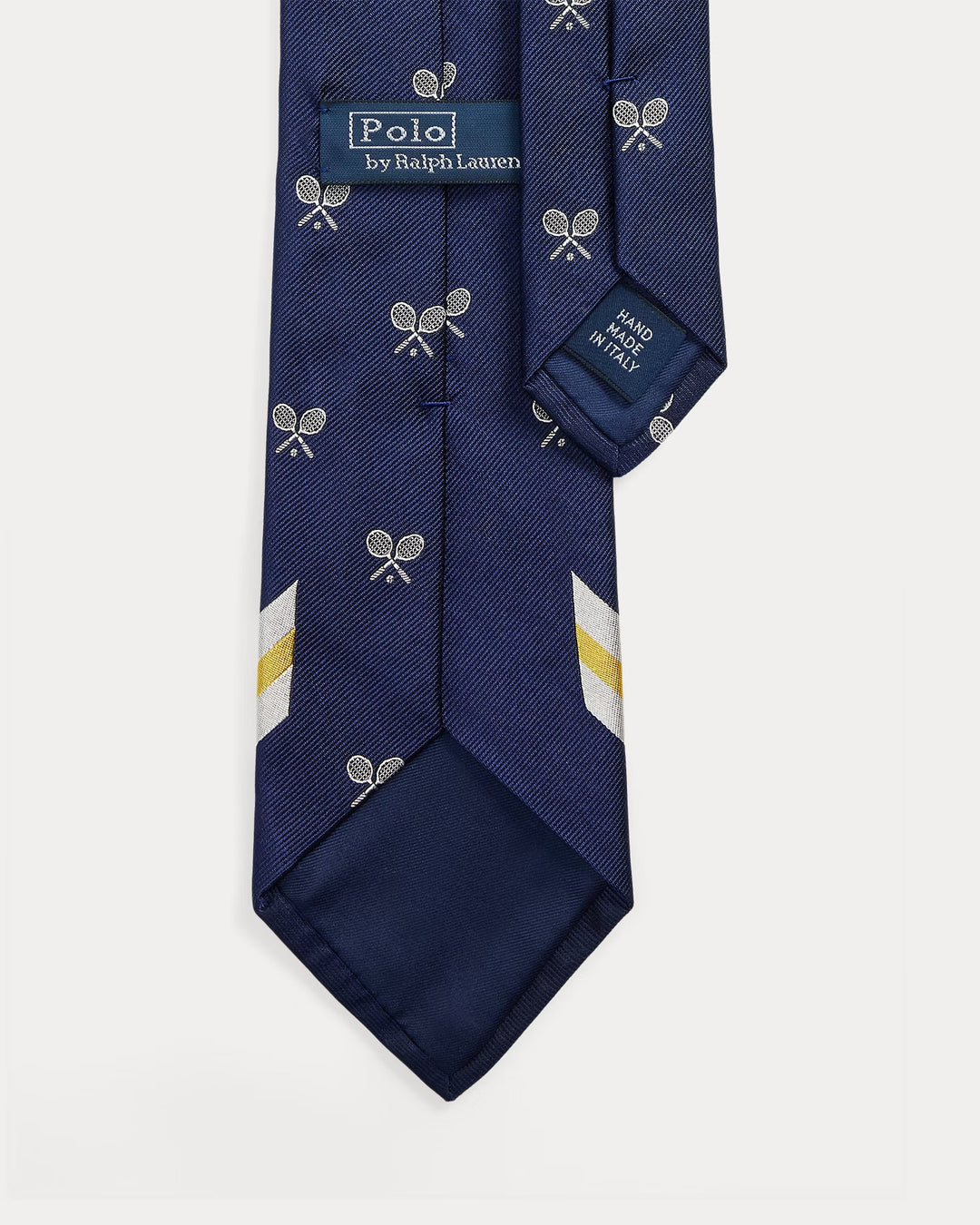 Ralph Lauren Tennis-Racquet Silk Repp Tie