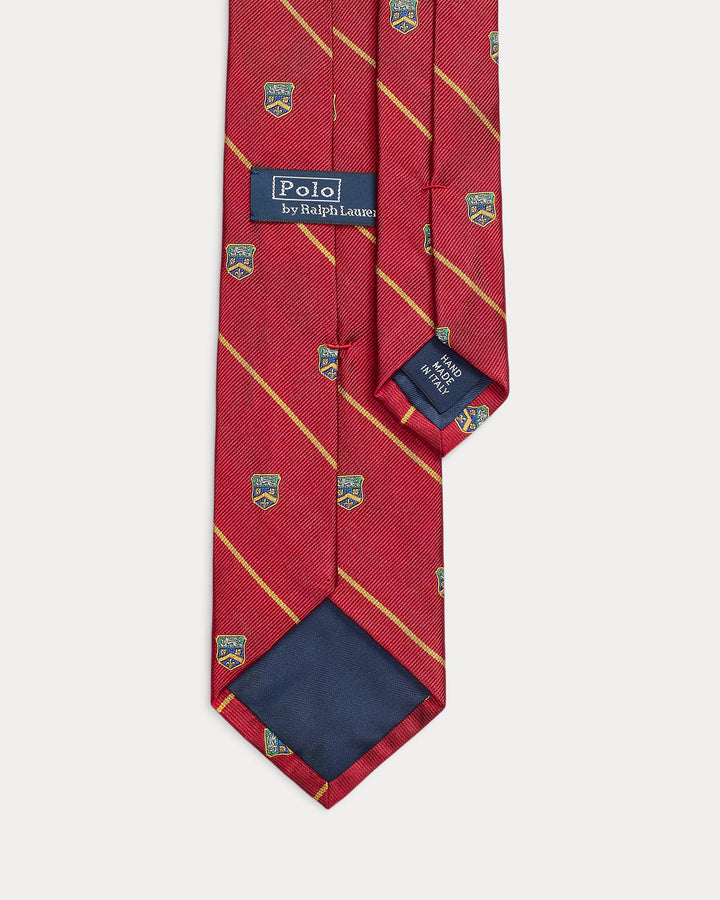 Ralph Lauren Striped Silk Repp Club Tie