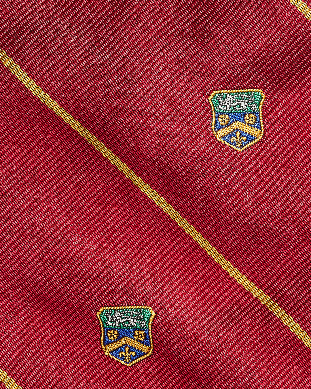 Ralph Lauren Striped Silk Repp Club Tie