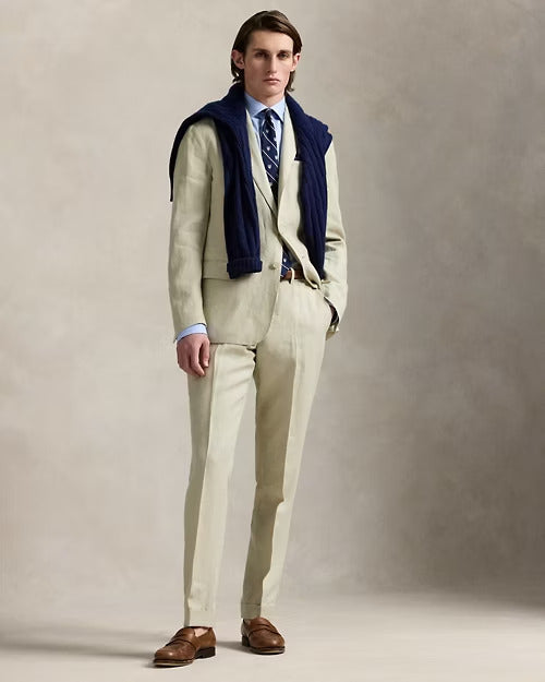 Ralph Lauren Linen Suit Trouser