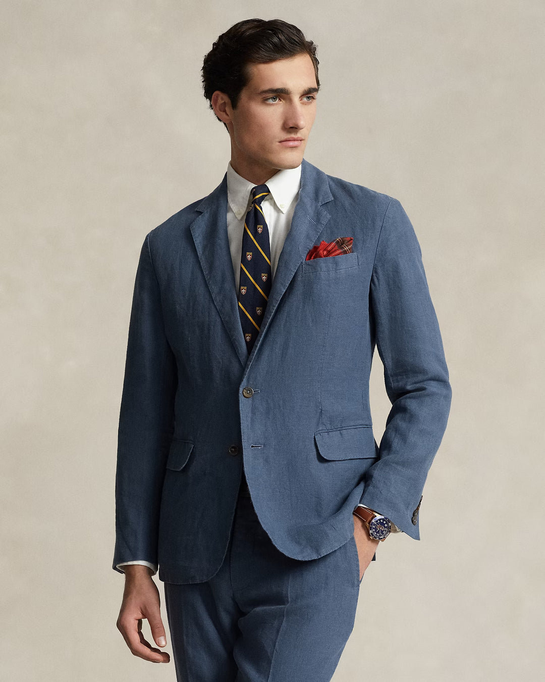 Ralph Lauren Polo Soft Modern Linen Suit Jacket
