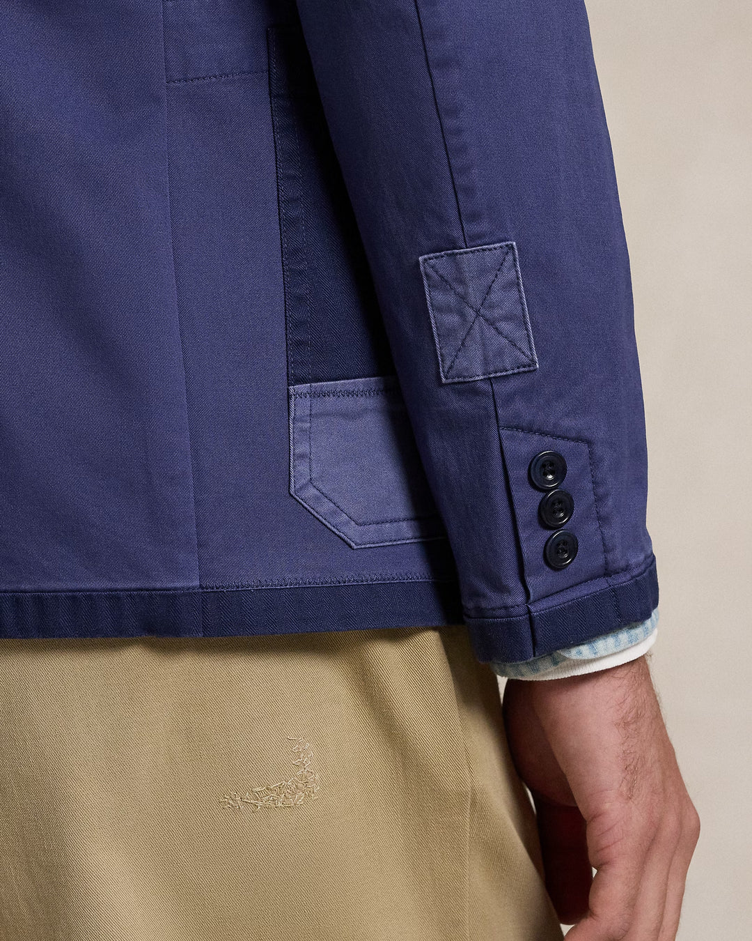 Ralph Lauren Polo Soft Modern Patchwork Sport Coat