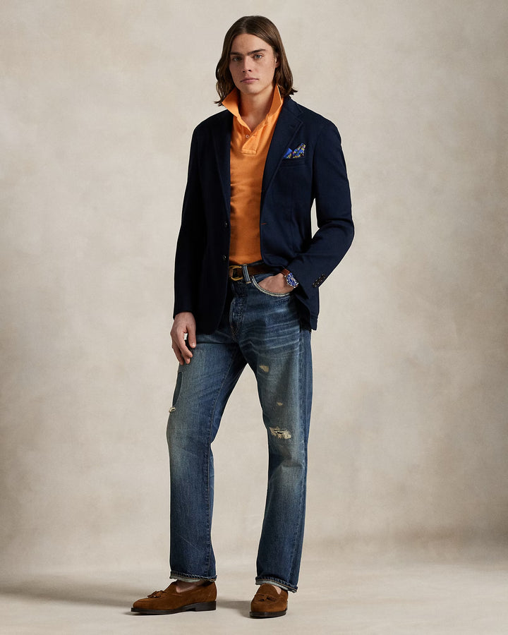 Ralph Lauren Polo Soft Tailored Knit Mesh Suit Jacket