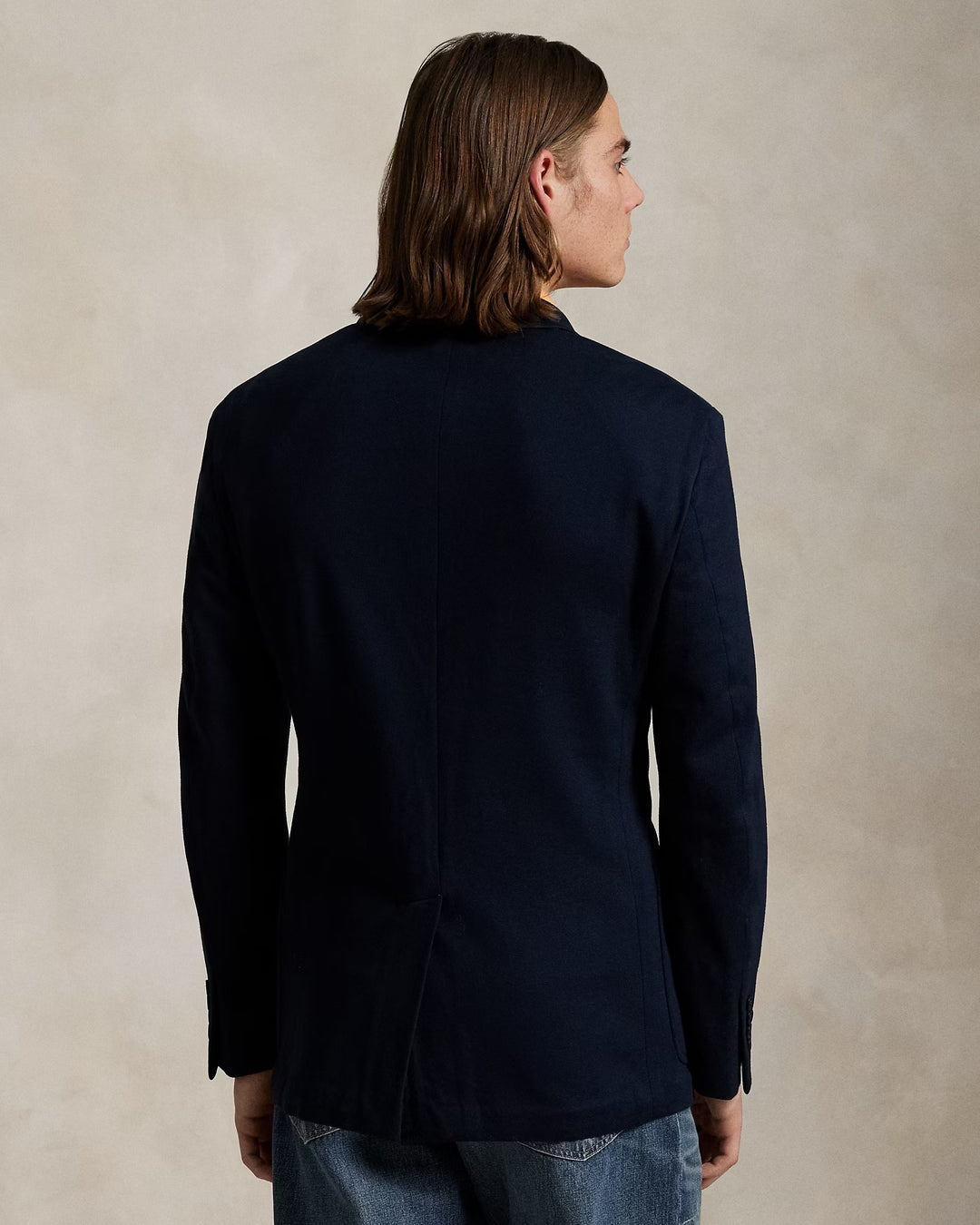 Ralph Lauren Polo Soft Tailored Knit Mesh Suit Jacket