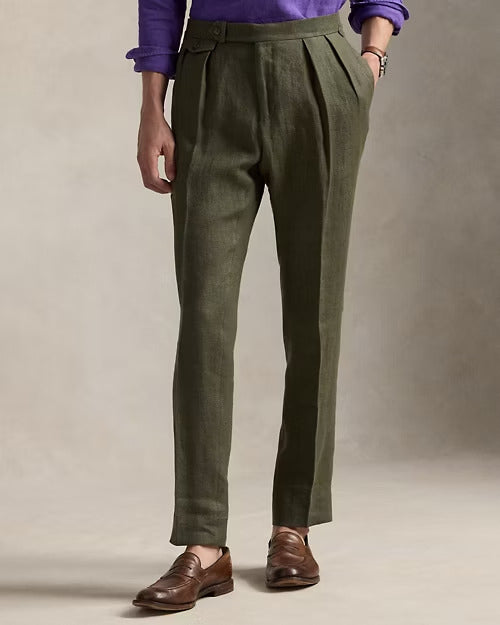 Ralph Lauren Linen Dobby Suit Trouser