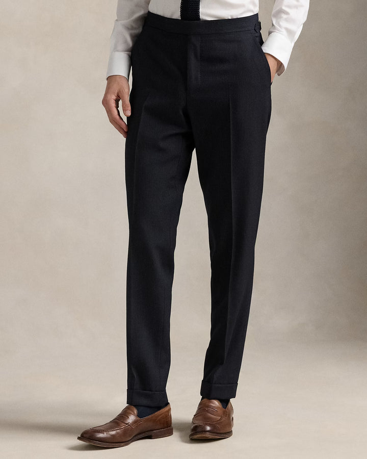 Ralph Lauren Polo Tailored Pinstripe Wool-Cotton Suit