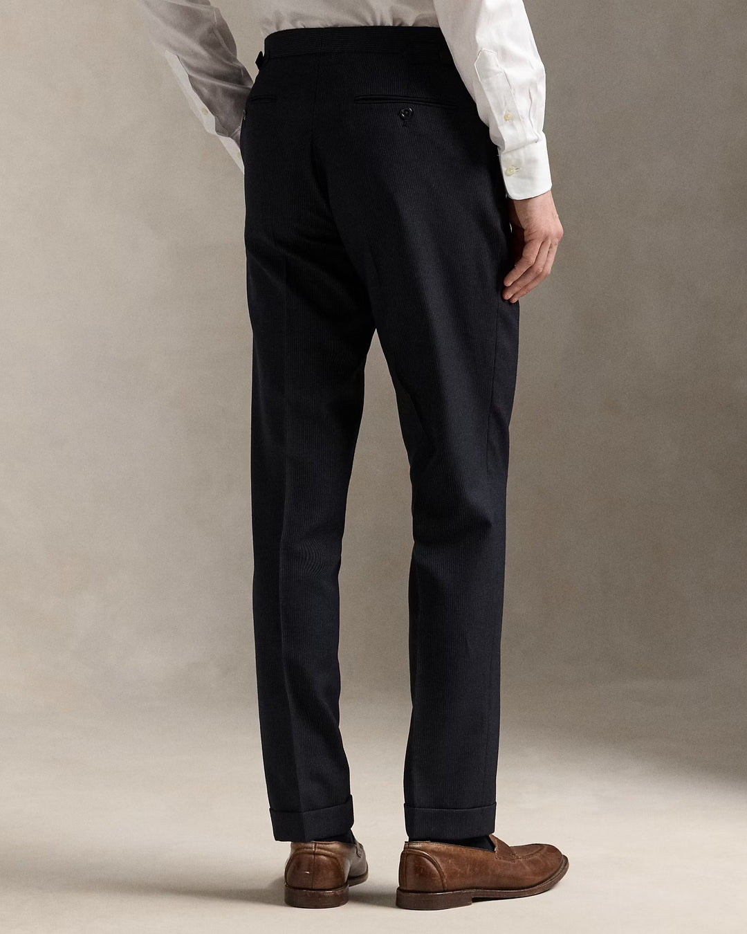 Ralph Lauren Polo Tailored Pinstripe Wool-Cotton Suit