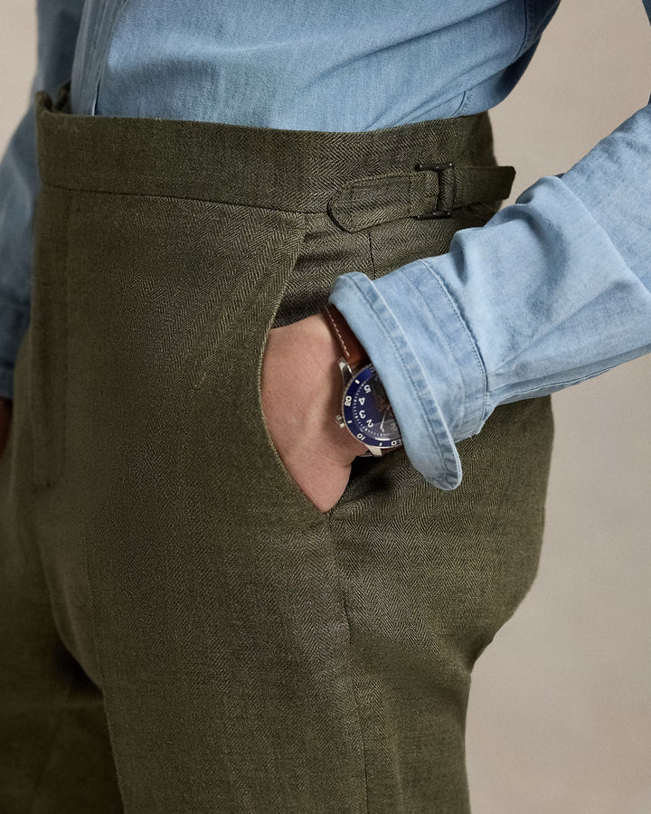 Ralph Lauren Polo Soft Tailored Herringbone Suit