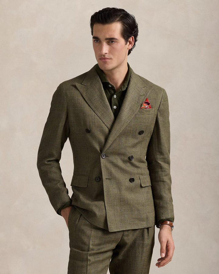 Ralph Lauren Polo Soft Tailored Glen Plaid Suit