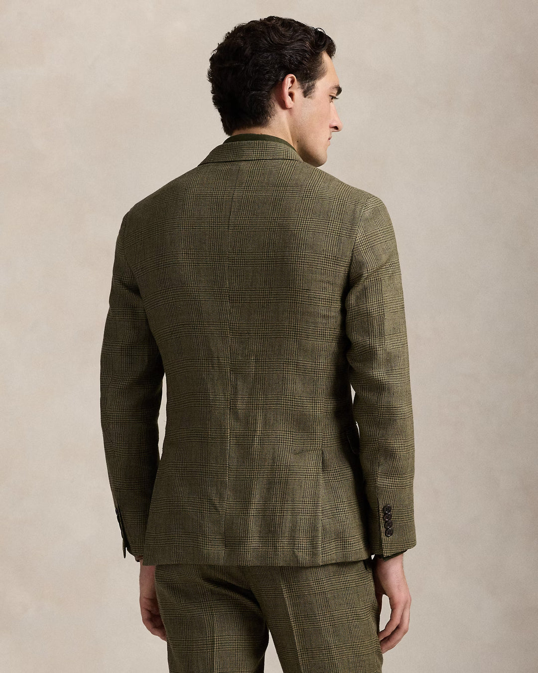 Ralph Lauren Polo Soft Tailored Glen Plaid Suit