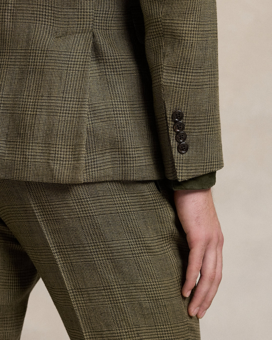 Ralph Lauren Polo Soft Tailored Glen Plaid Suit