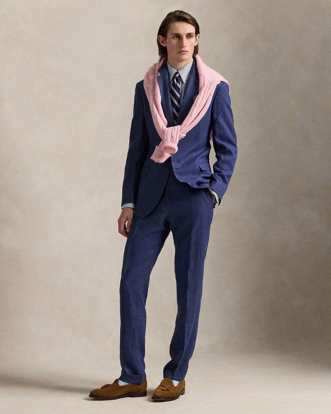 Ralph Lauren Polo Tailored Linen Suit Jacket