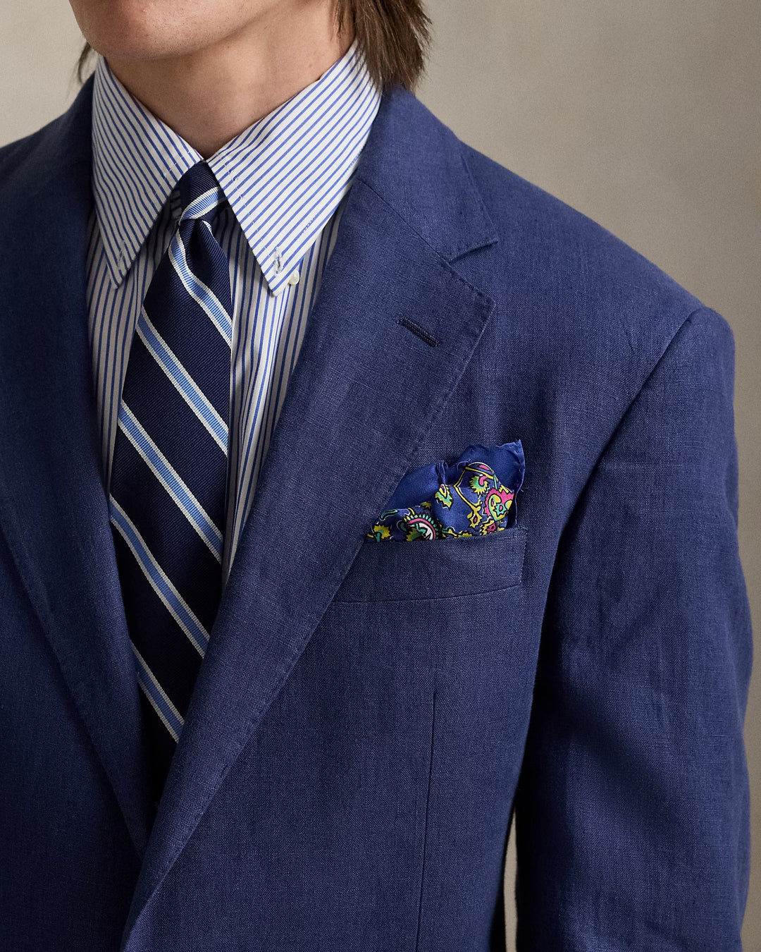Ralph Lauren Polo Tailored Linen Suit Jacket