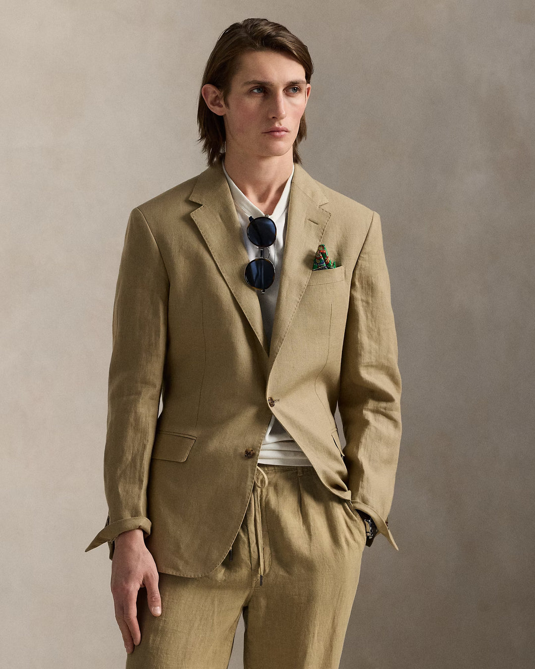 Ralph Lauren Polo Tailored Linen Suit Jacket