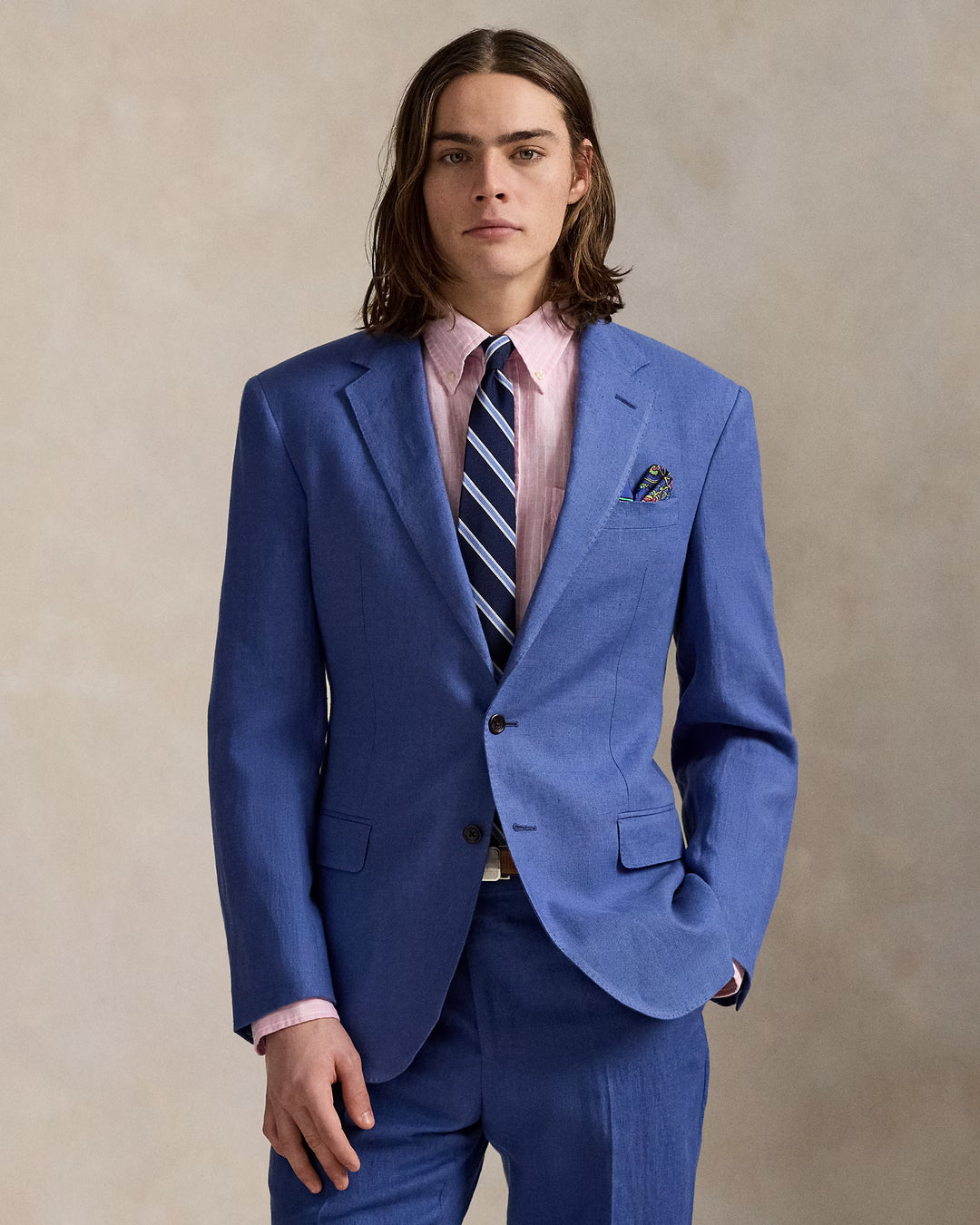 Ralph Lauren Polo Tailored Linen Suit Jacket
