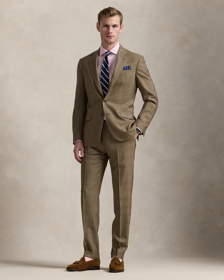 Ralph Lauren Polo Tailored Glen Plaid Wool Suit