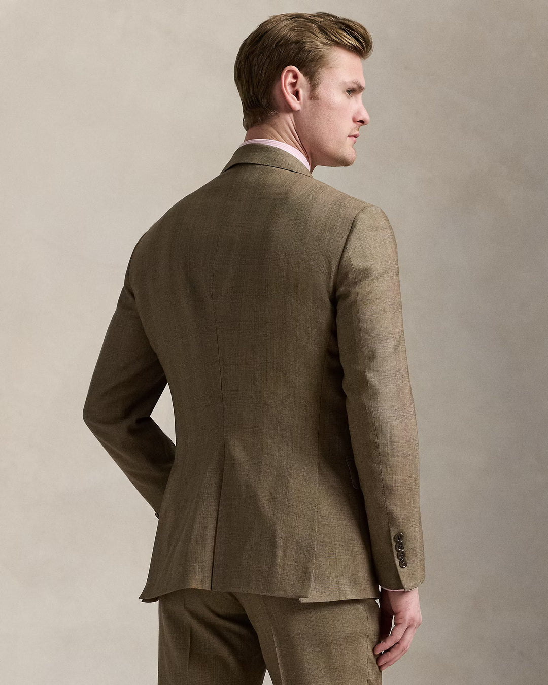 Ralph Lauren Polo Tailored Glen Plaid Wool Suit