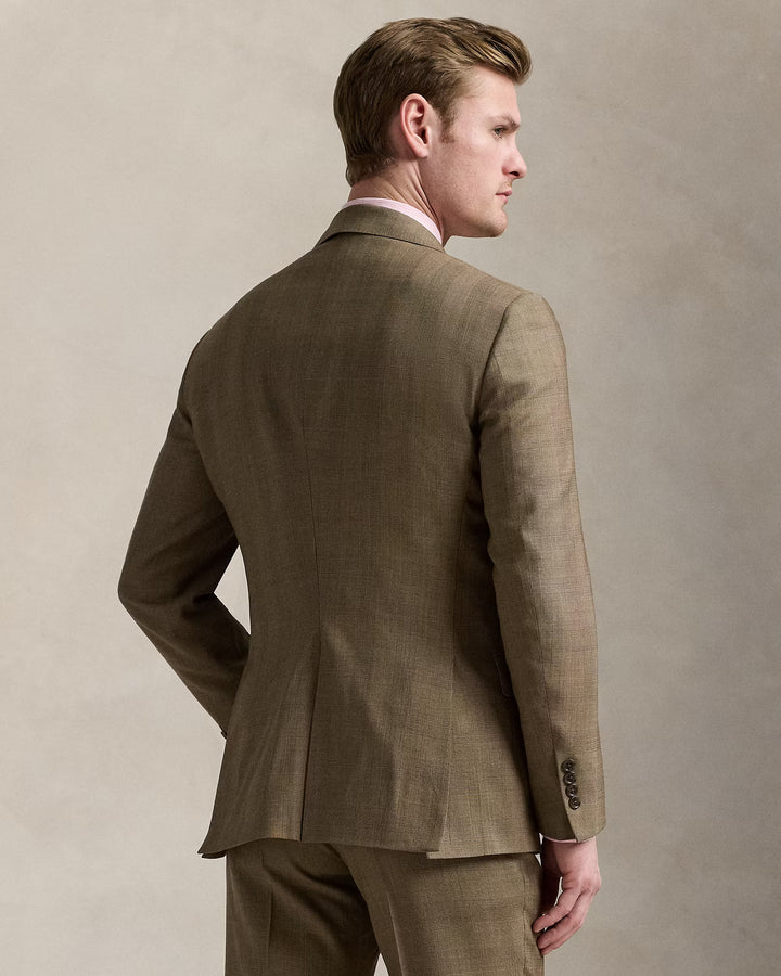 Ralph Lauren Polo Tailored Glen Plaid Wool Suit