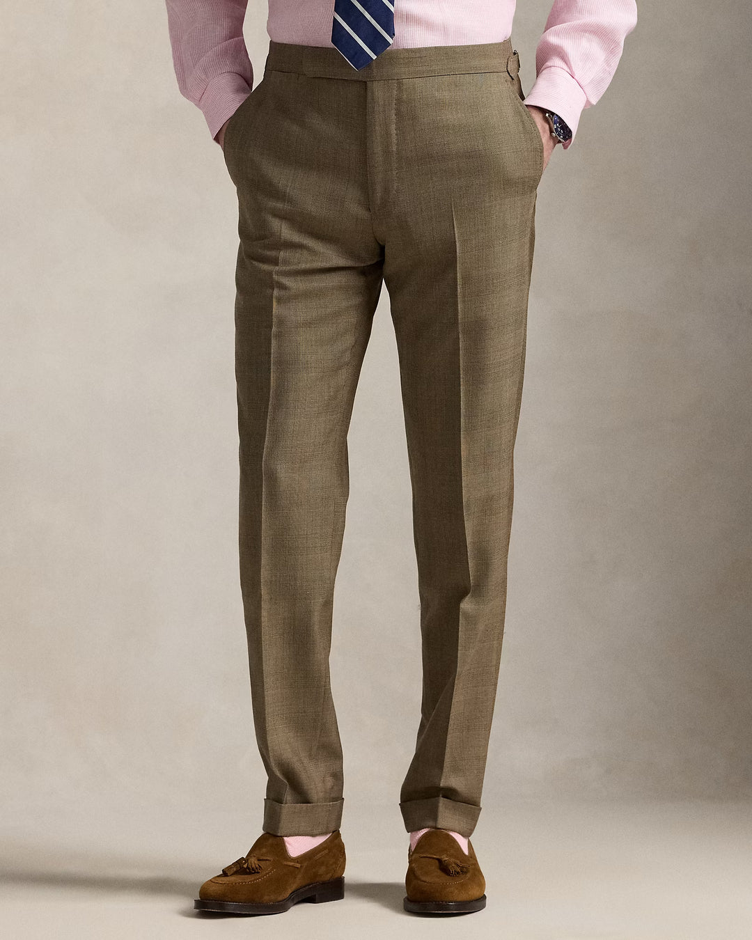 Ralph Lauren Polo Tailored Glen Plaid Wool Suit