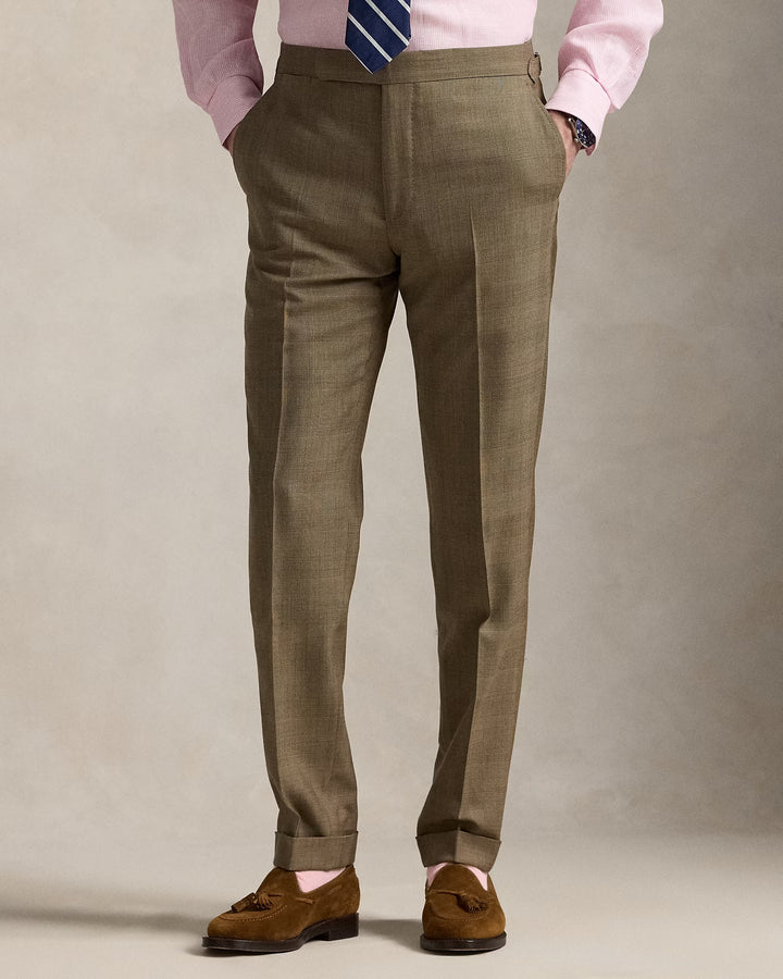 Ralph Lauren Polo Tailored Glen Plaid Wool Suit