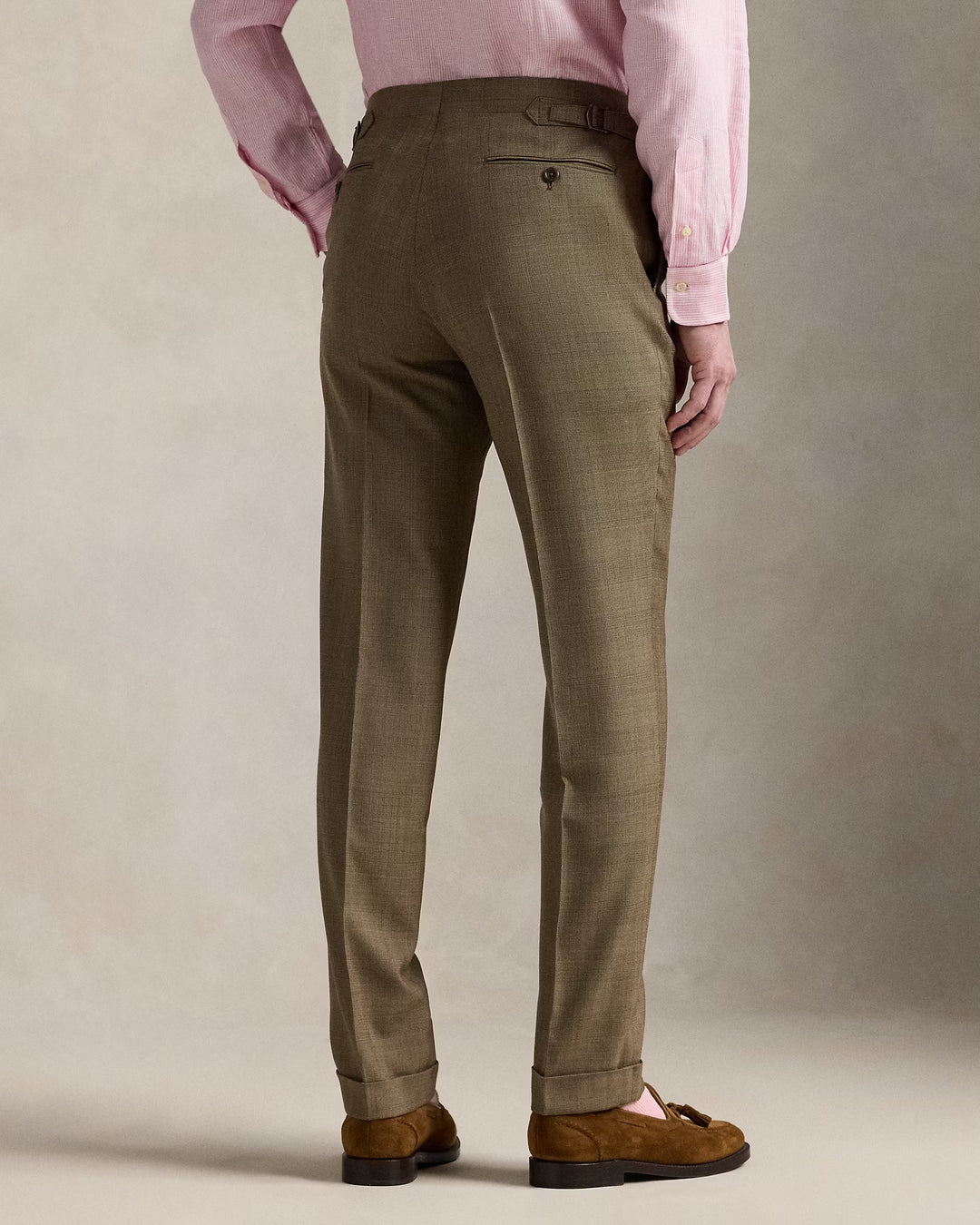 Ralph Lauren Polo Tailored Glen Plaid Wool Suit